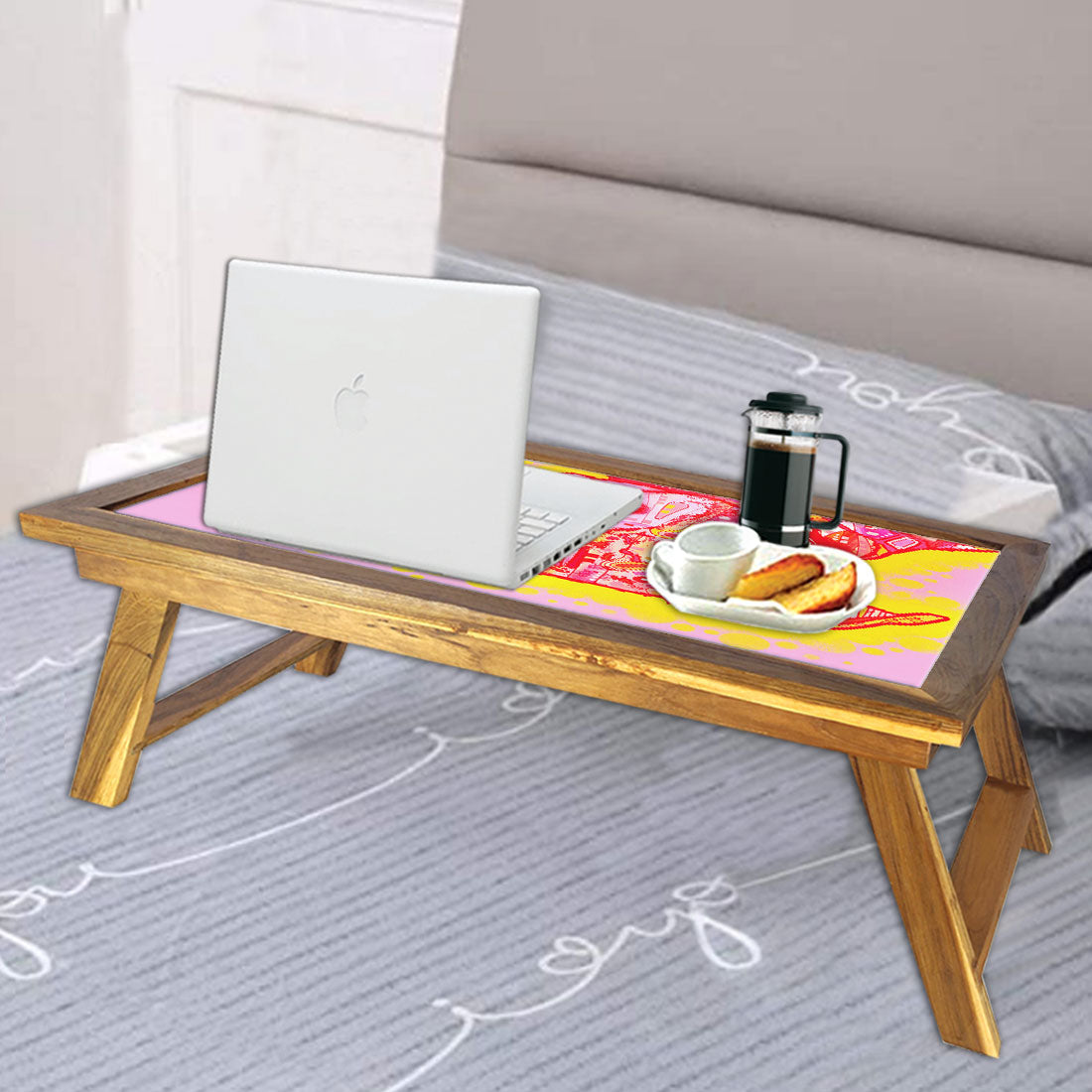 Nutcase Folding Bedroom Breakfast Table For Home Nutcase
