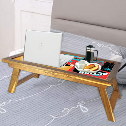 Nutcase Folding Breakfast in Bed Serving Tray For Home Nutcase