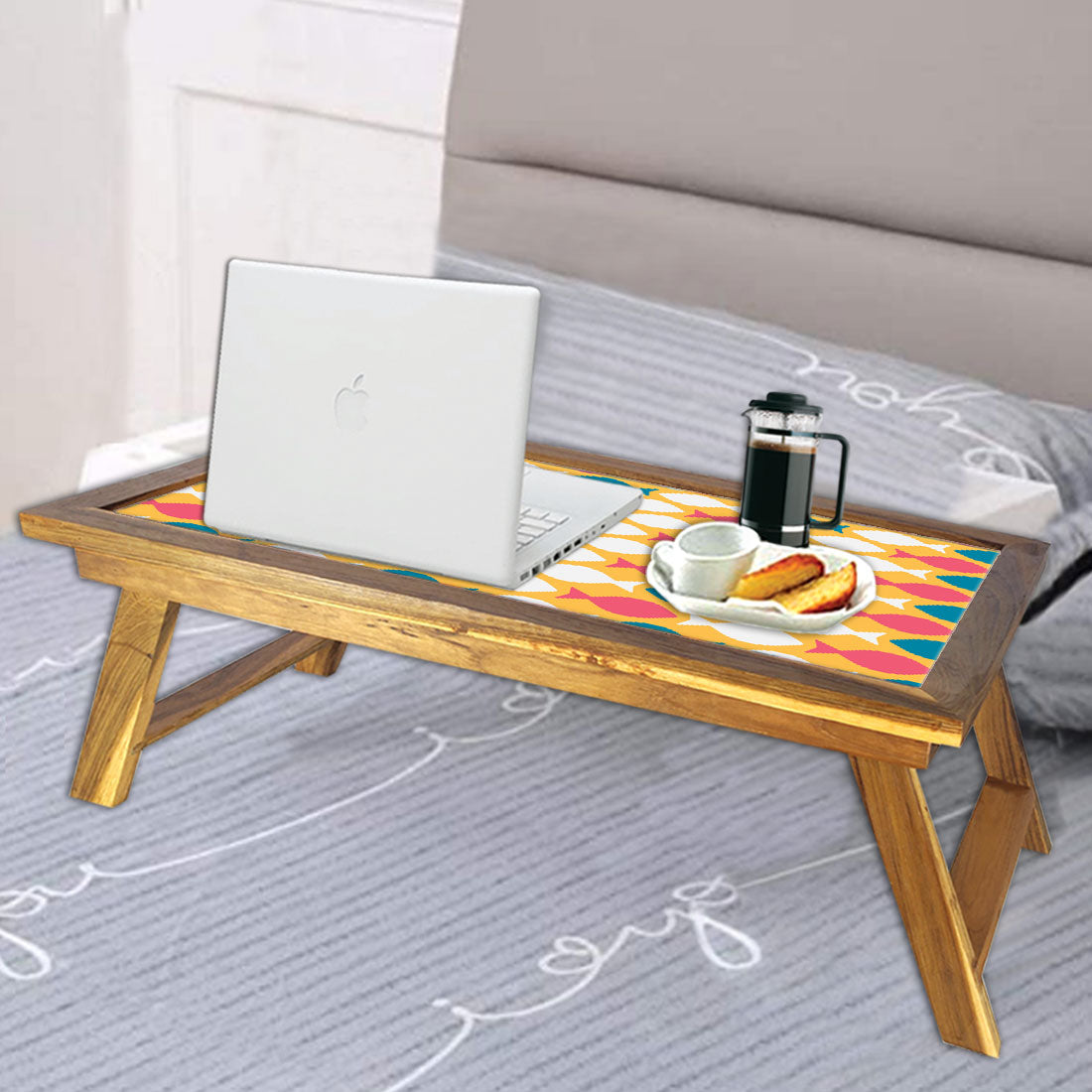 Folding Breakfast Tray Stand Lapdesk For Home Nutcase