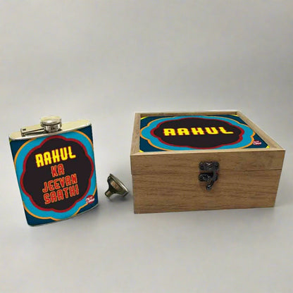 Personalized Whiskey Flask Alcohol Hip Flasks Nutcase