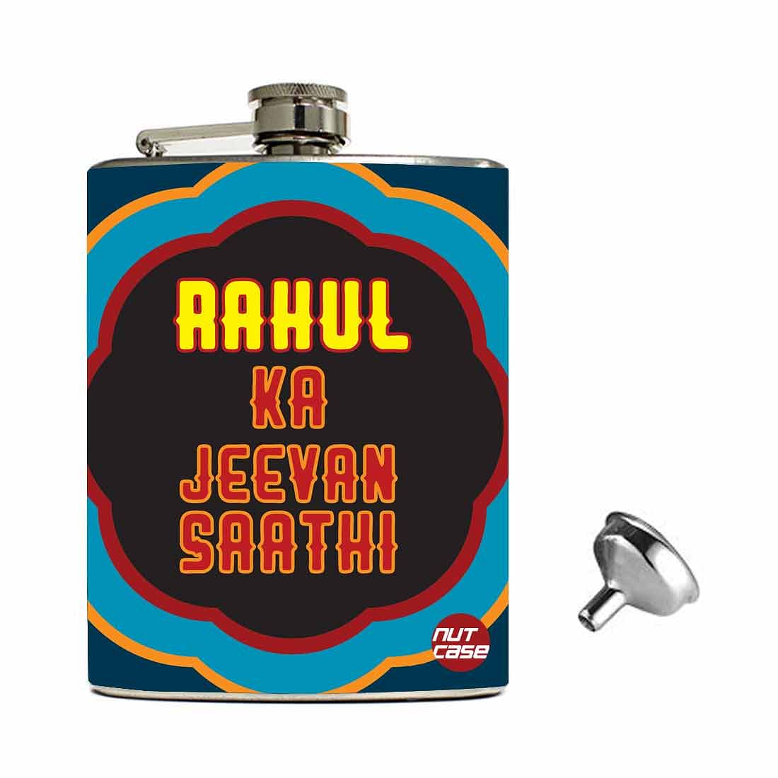 Personalized Whiskey Flask Alcohol Hip Flasks Nutcase