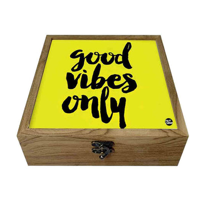 Hip Flask Gift Box -Good Vibes Only Nutcase