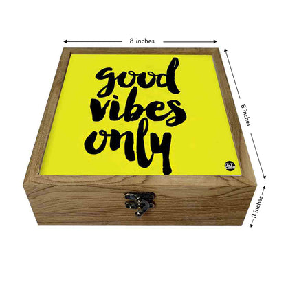 Hip Flask Gift Box -Good Vibes Only Nutcase