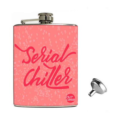 Hip Flask Gift Box -Serial Chiller Nutcase