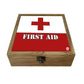 Funny Hip Flask Gift Box - First Aid (White & Red) Nutcase