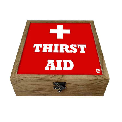 Hip Flask Gift Box -Thirst Aid Nutcase