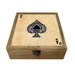 Hip Flask Gift Box -Hip Flasks For Men - Poker Ace Nutcase