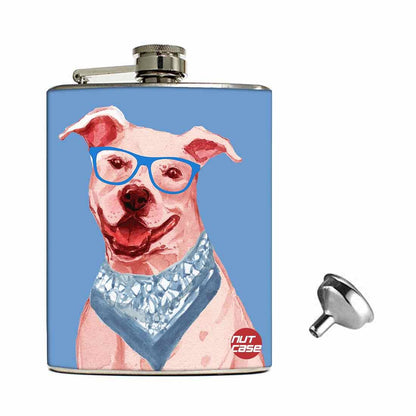 Hip Flask Gift Box -Hipster Lab Nutcase