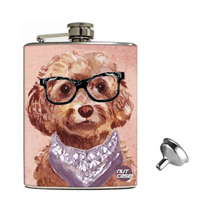 Hip Flask Gift Box -Cutie Paws Nutcase