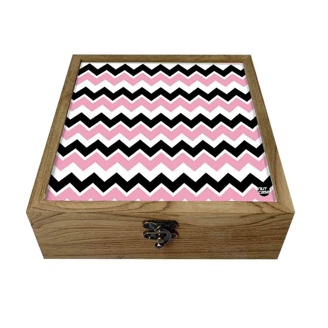 Hip Flask Gift Box -Mrs. Pink Marble Nutcase