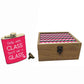 Hip Flask Gift Box -Hip Flask For Women -Girls with Class Don't Need A Glass Nutcase