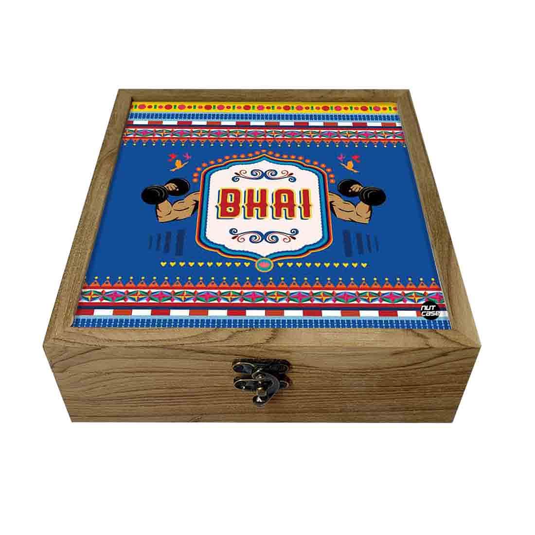 Hip Flask Gift Box -Rakhi Gifts - Bhai Nutcase