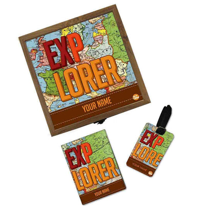 Custom Travel Gifts For Men - Explorer Nutcase