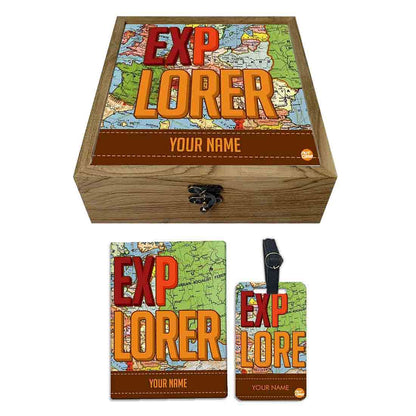 Custom Travel Gifts For Men - Explorer Nutcase