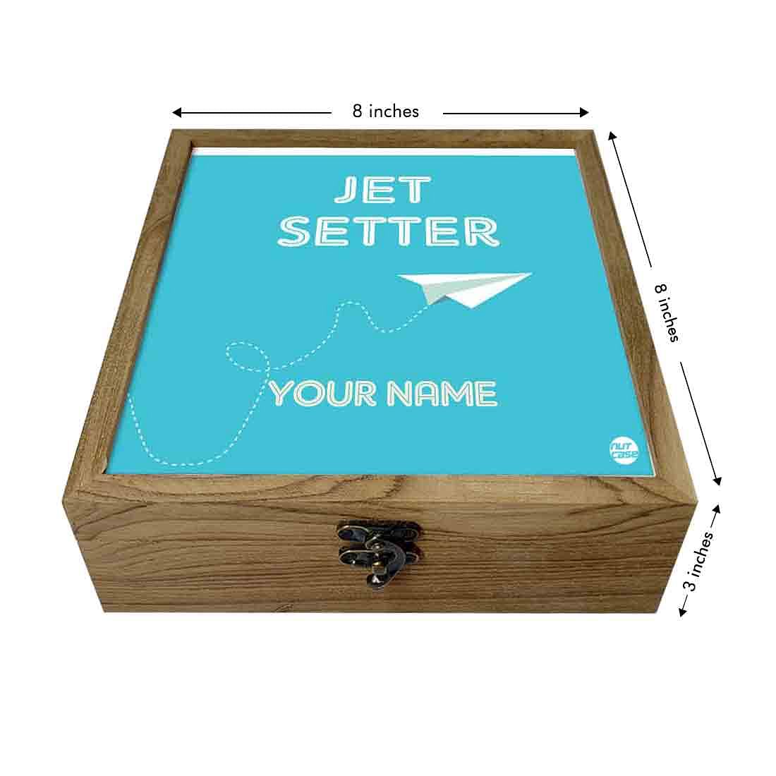 Personalized Travel Organizer - Jet Setter Nutcase