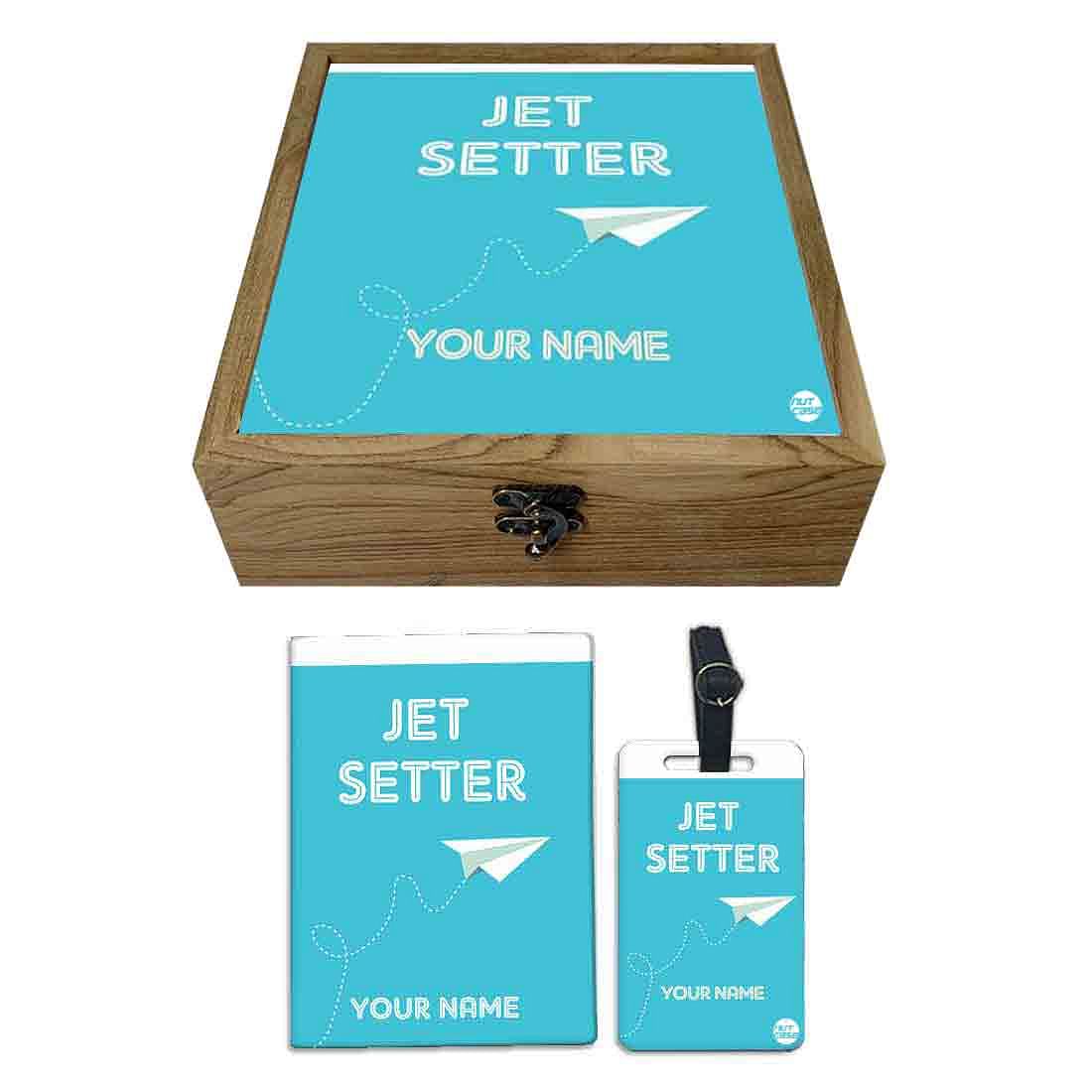 Personalized Travel Organizer - Jet Setter Nutcase
