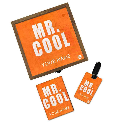 Customized Tpassport Cover With Luggage Tag - Mr Cool Nutcase