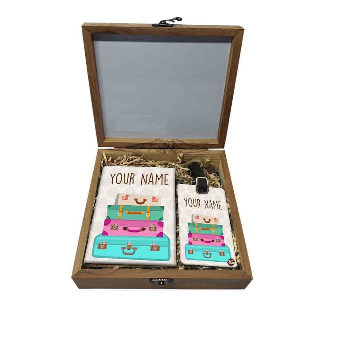 Personalized Travel Gifts Women - Suitcase Nutcase