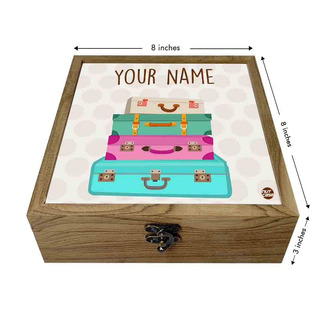 Personalized Travel Gifts Women - Suitcase Nutcase