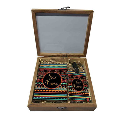 Custom Travel Gifts For Men - Vintage Aztec Pattern Nutcase