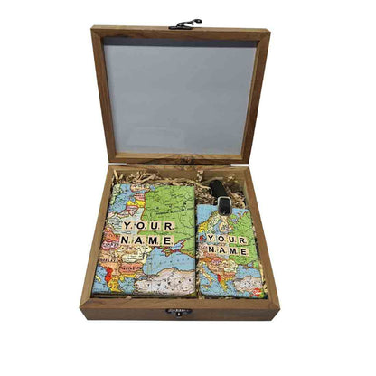 Personalized Passport Cover Combo - Travel Nutcase