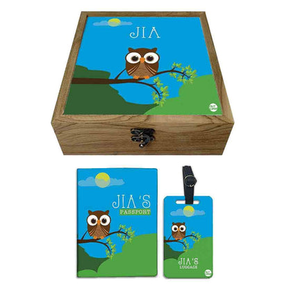 Personalized Travel Gifts - Cute Owl Nutcase