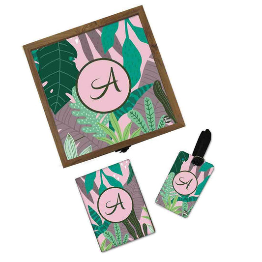 Custom Travel Gifts For Traveller'S - Pink Tropical Vibes Nutcase