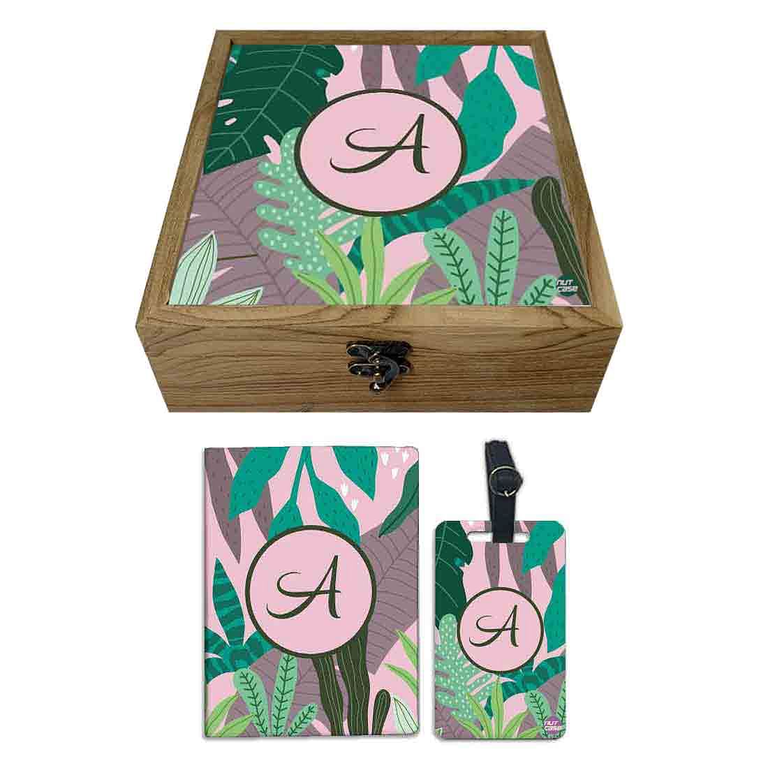 Custom Travel Gifts For Traveller'S - Pink Tropical Vibes Nutcase