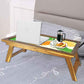 Designer Lapdesk Breakfast Tray Wood Study Desk for Home - Colorful Lemon Nutcase