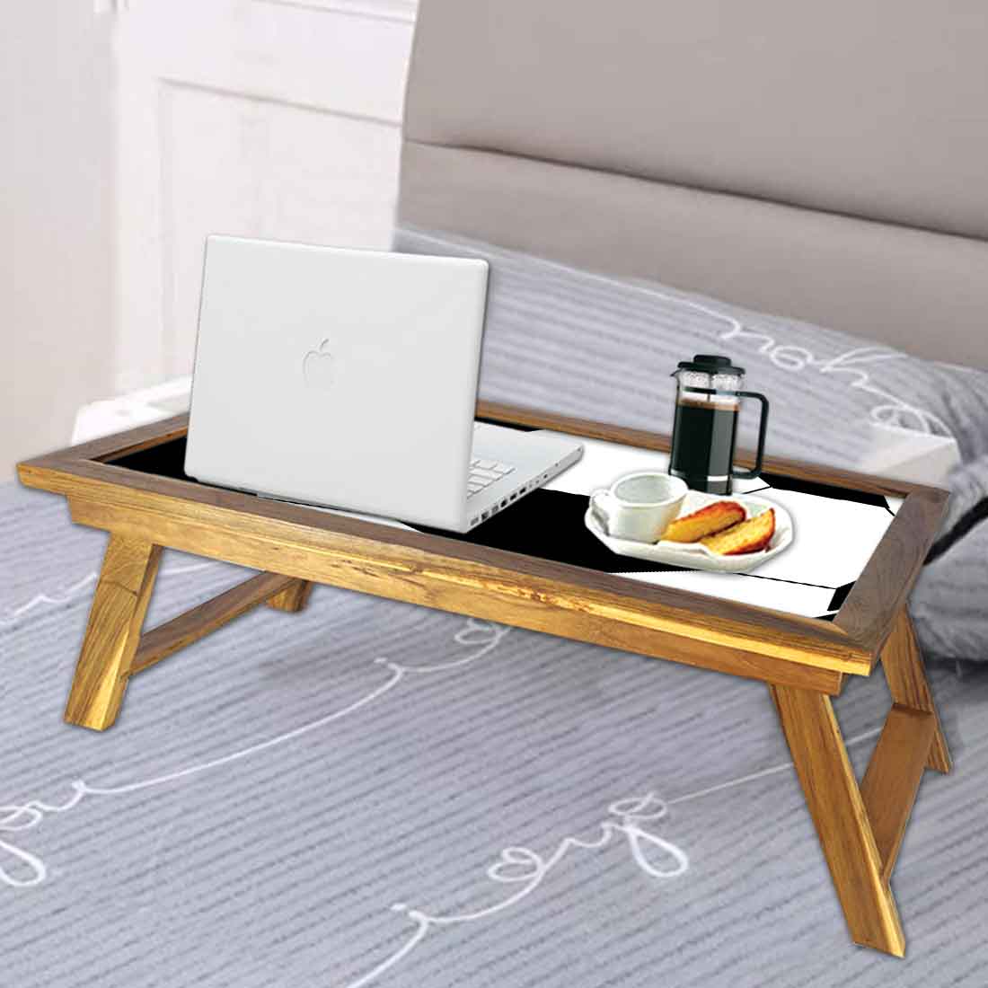 Designer Eating Tray for Bed Breakfast Tables Study Desk - Football Nutcase