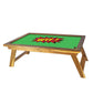 Nutcase Designer Bed Breakfast Table Tray Teak Wooden Study Desk - Wtf Nutcase