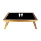 Nutcase Designer Lapdesk Breakfast Bed Table-Foldable Teak Wooden Study Desk - Suit Up Nutcase