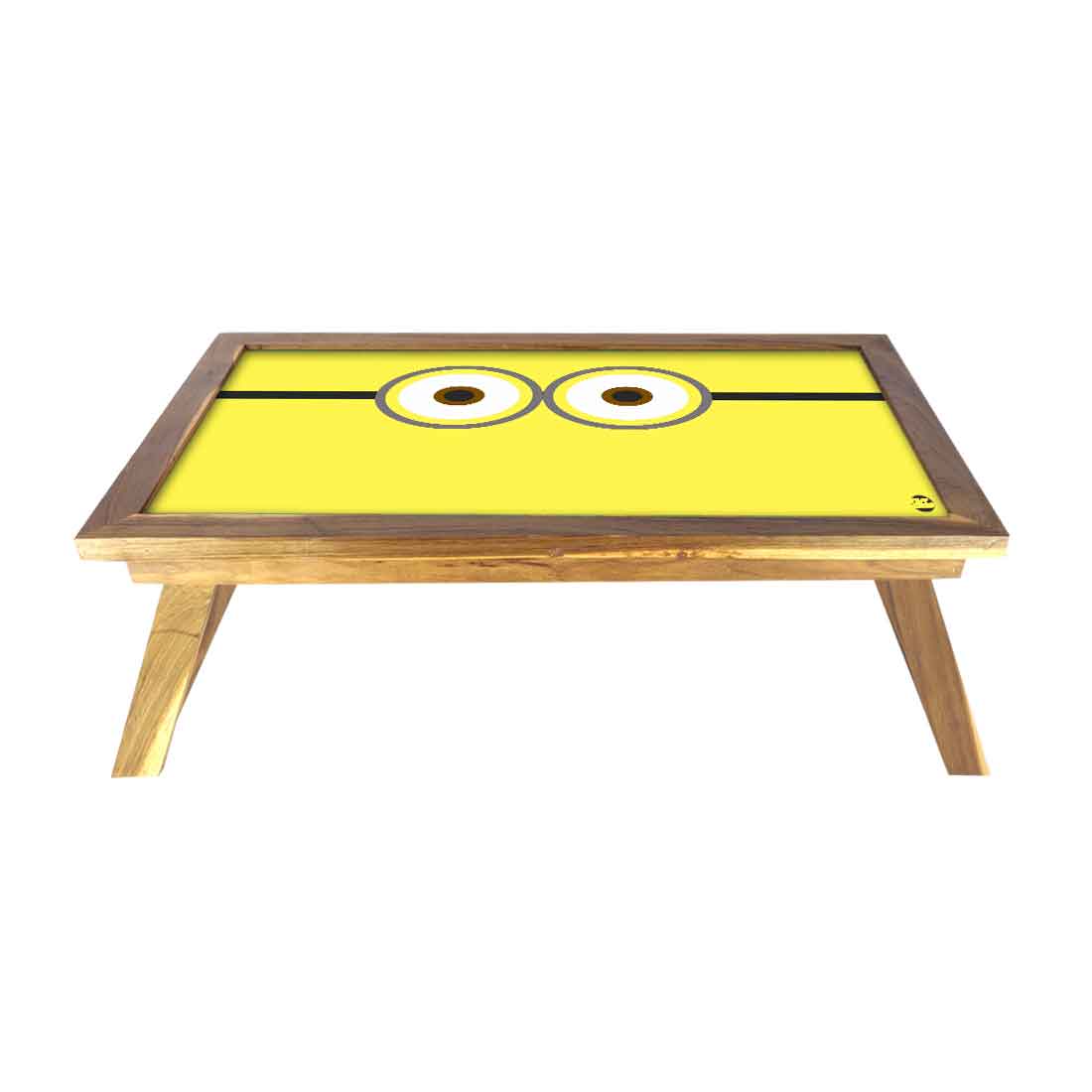 Nutcase Designer Lapdesk Breakfast Bed Table-Foldable Teak Wooden Study Desk - Minions Nutcase