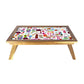 Foldable Wooden Study Desk for Bed Breakfast Tray With Legs - Teen Talk Nutcase