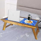 Designer Lapdesk Folding Breakfast in Bed Tray Wooden  - Evil Eye Protector Nutcase