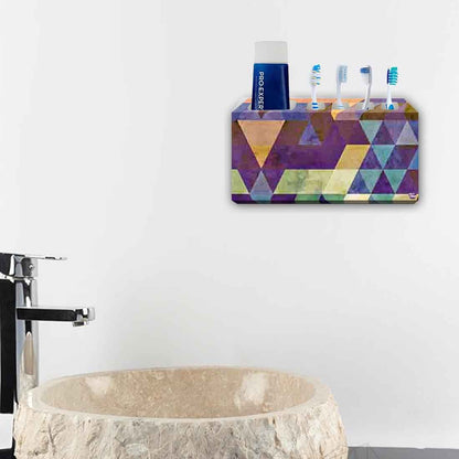 Toothbrush Holder Wall Mounted -Geometrica Nutcase