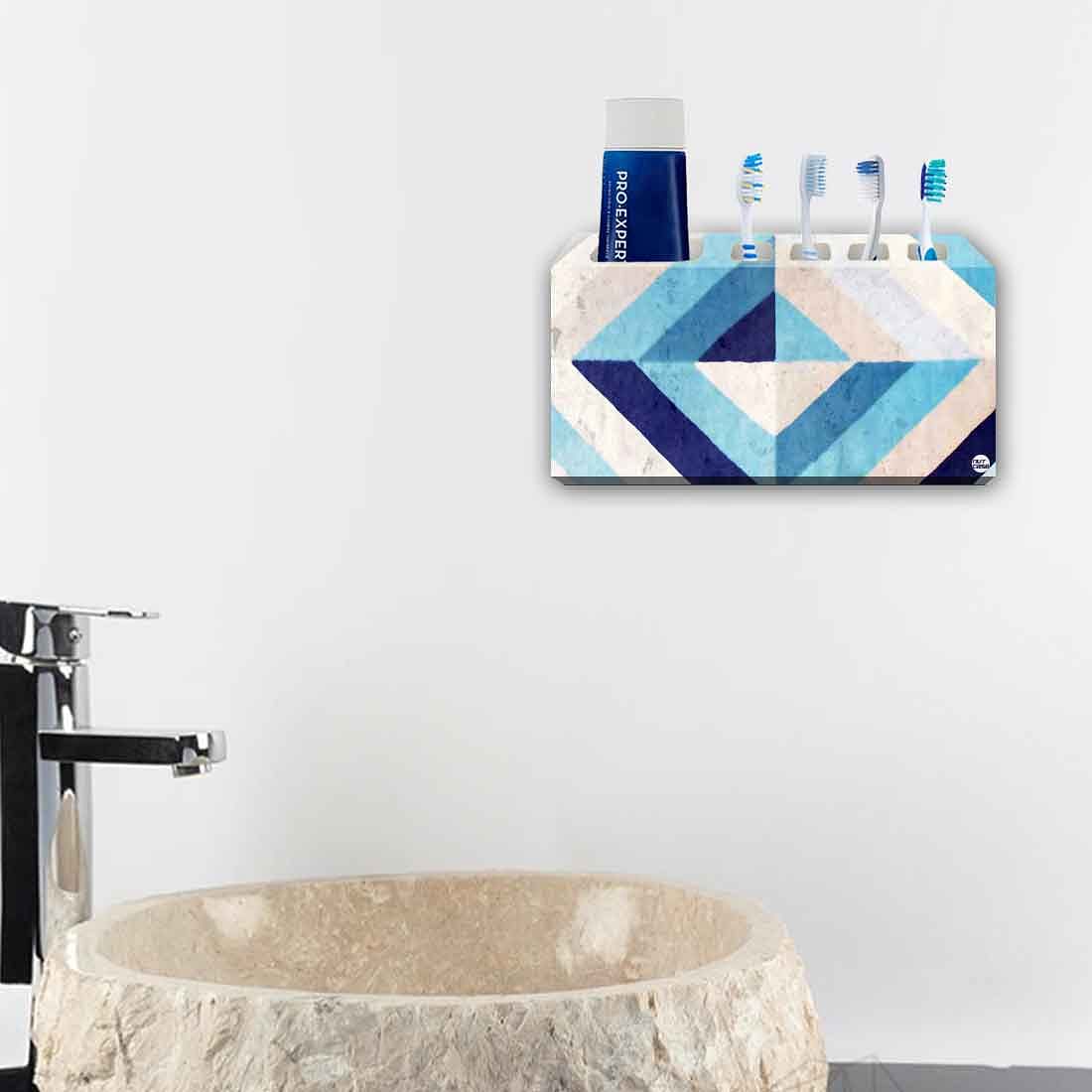 Toothbrush Holder Wall Mounted -Blue Diamond Nutcase