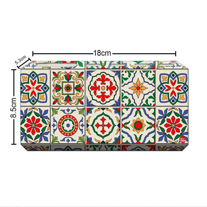 Toothbrush Holder Wall Mounted -Talavera Mexican Style Nutcase