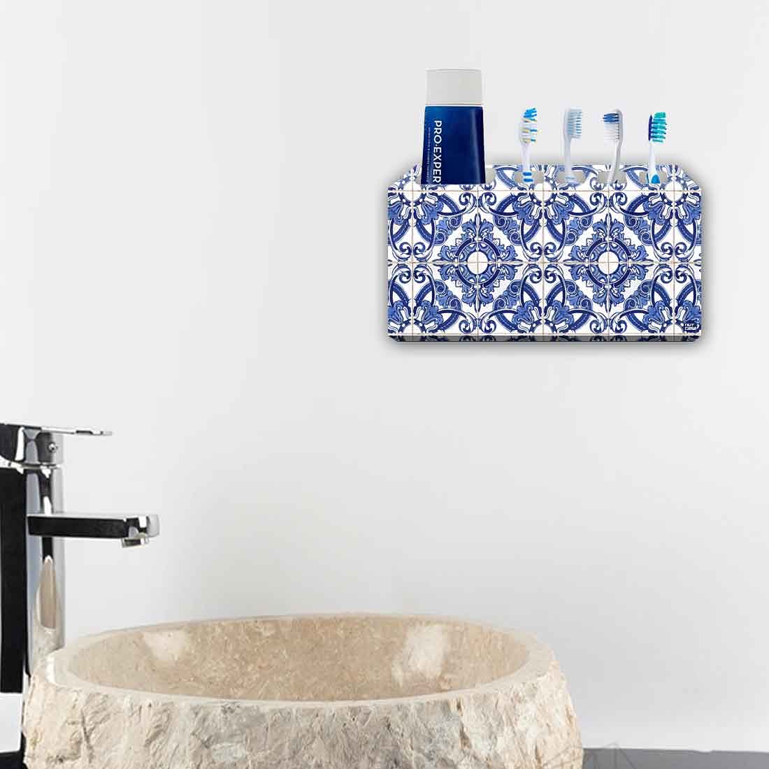 Toothbrush Holder Wall Mounted -Viva Azulezoz Nutcase