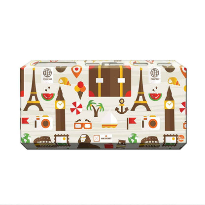 Toothbrush Holder Wall Mounted -Jet Set Travel Nutcase