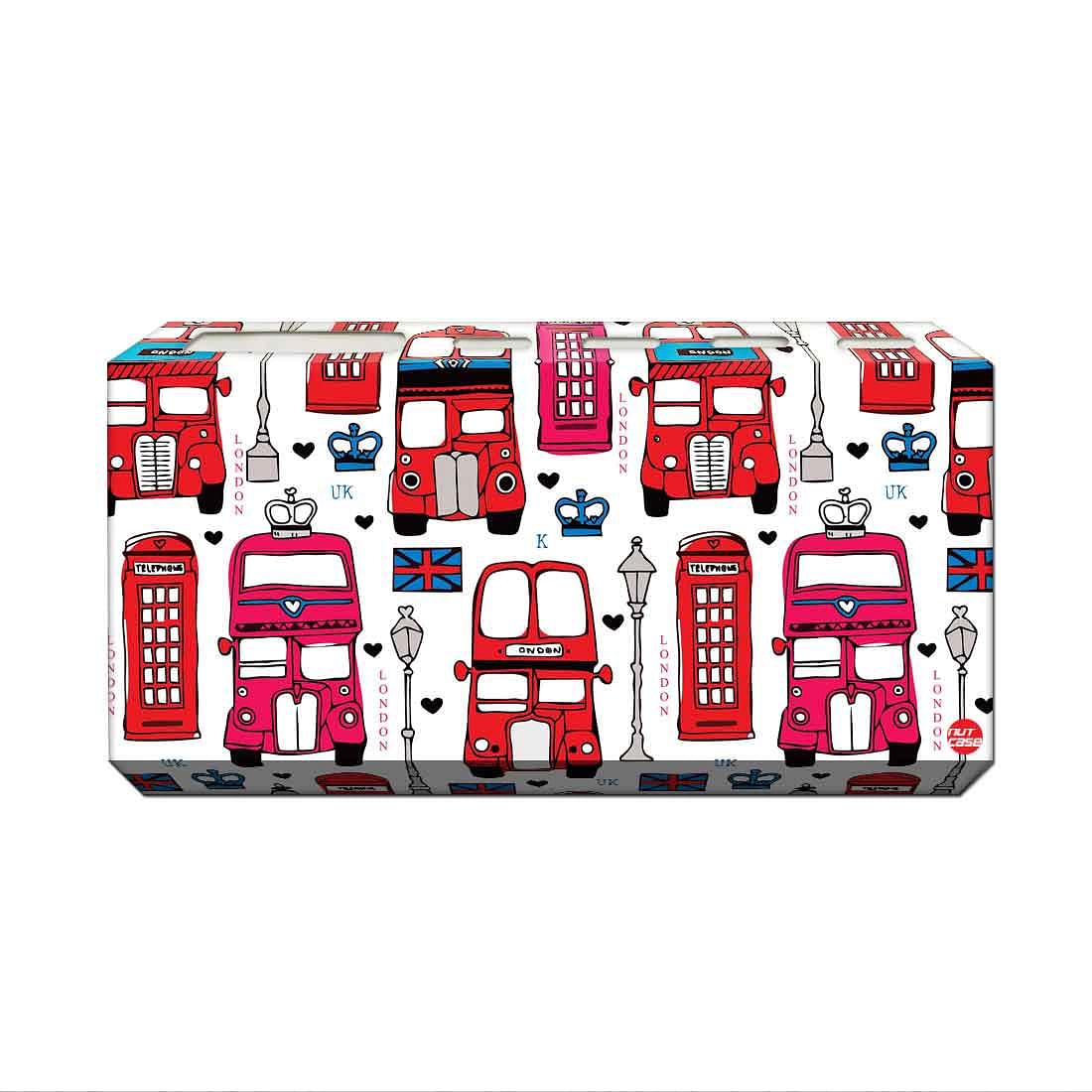 Toothbrush Holder Wall Mounted -London Travel Nutcase