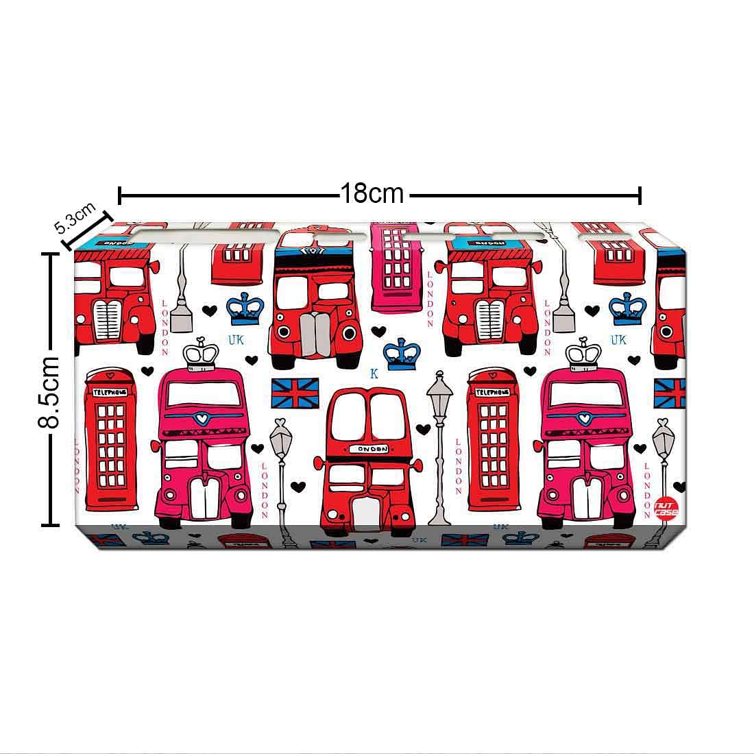 Toothbrush Holder Wall Mounted -London Travel Nutcase