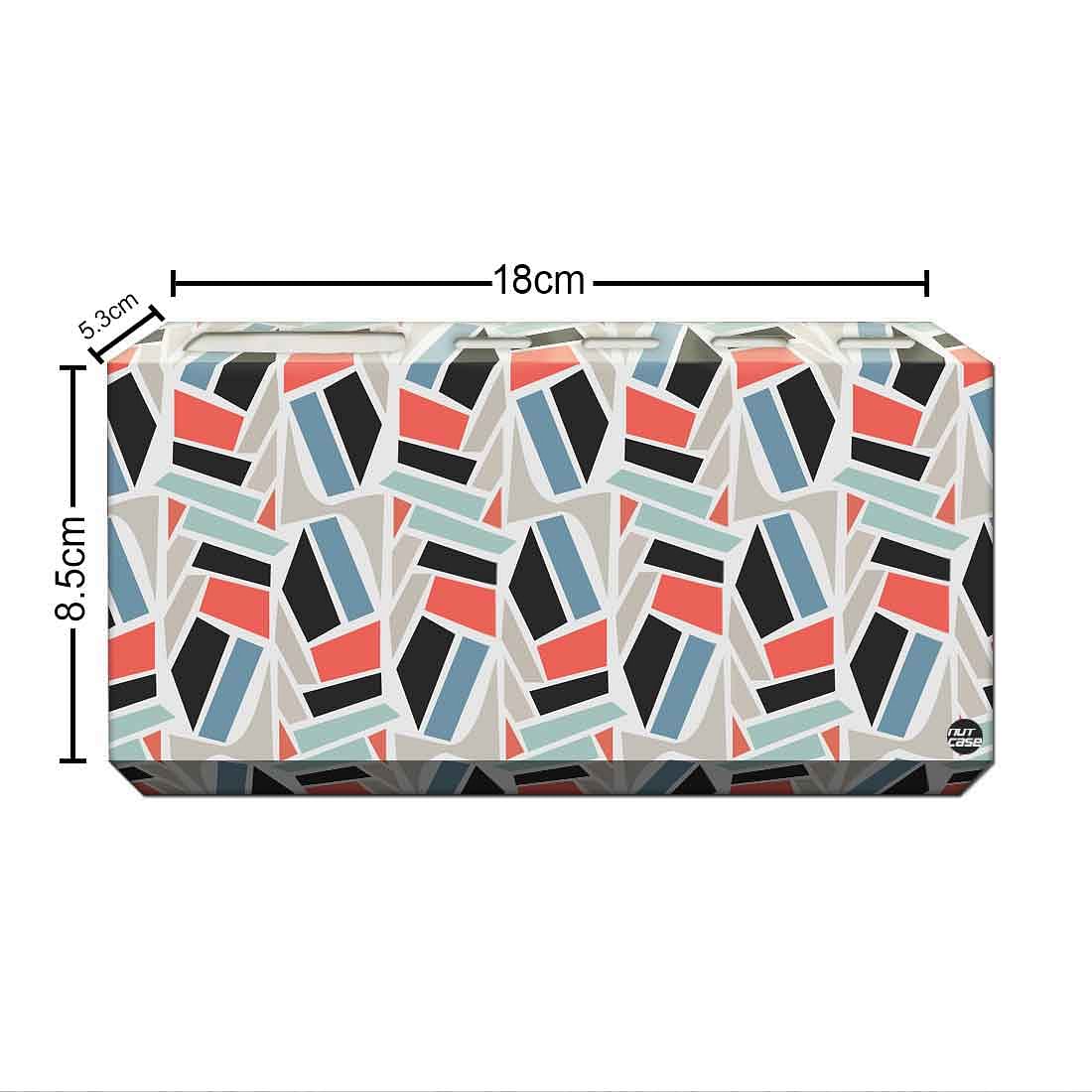 Toothbrush Holder Wall Mounted -Pastel Patterns Nutcase