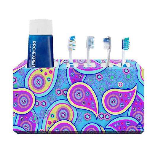 Toothbrush Holder Wall Mounted -Paisley Nutcase