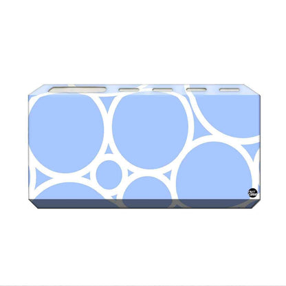 Toothbrush Holder Wall Mounted -Blue Circle Nutcase