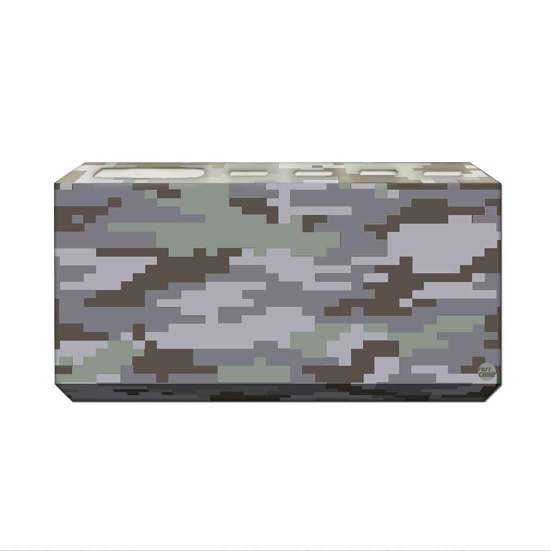 Toothbrush Holder Wall Mounted -8 Bit Camo Nutcase