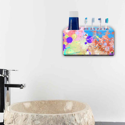 Toothbrush Holder Wall Mounted -Teen Art Nutcase