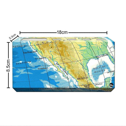 Toothbrush Holder Wall Mounted -Map Nutcase