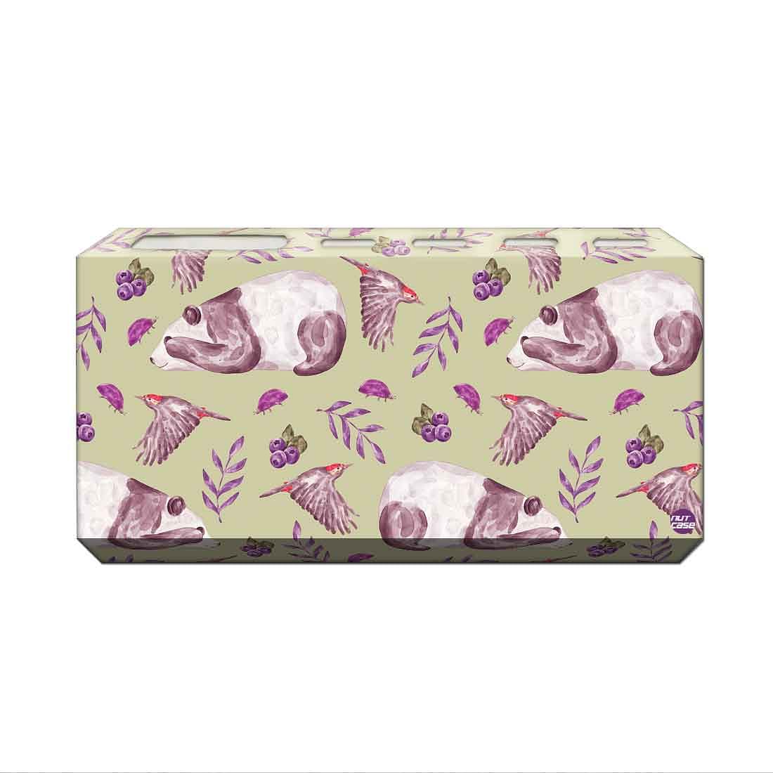 Toothbrush Holder Wall Mounted -Sleeping Panda Nutcase