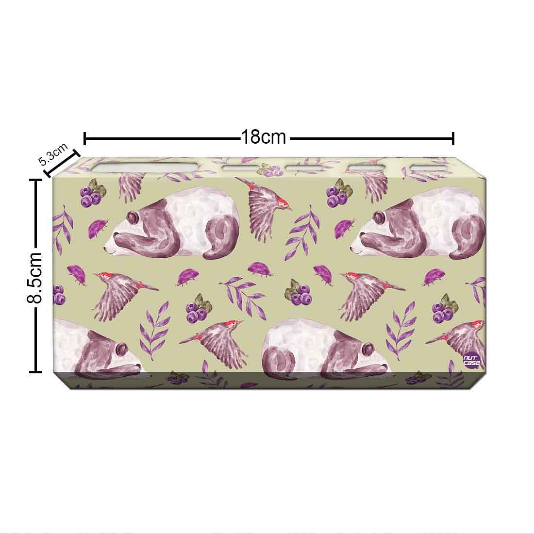 Toothbrush Holder Wall Mounted -Sleeping Panda Nutcase